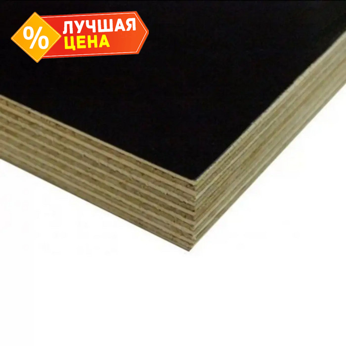 Ламинированная фанера сорт 1/2 18х1250х2500 мм